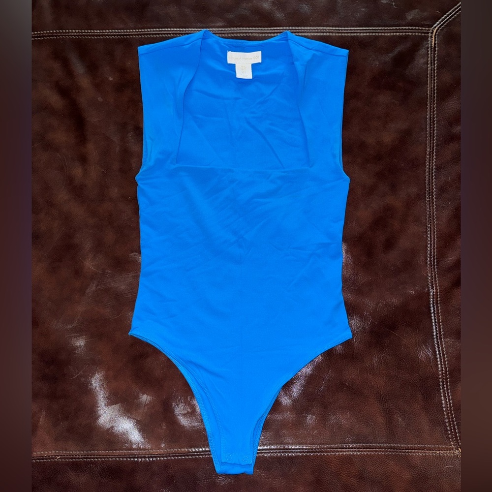 House of Harlow Blue Bodysuit